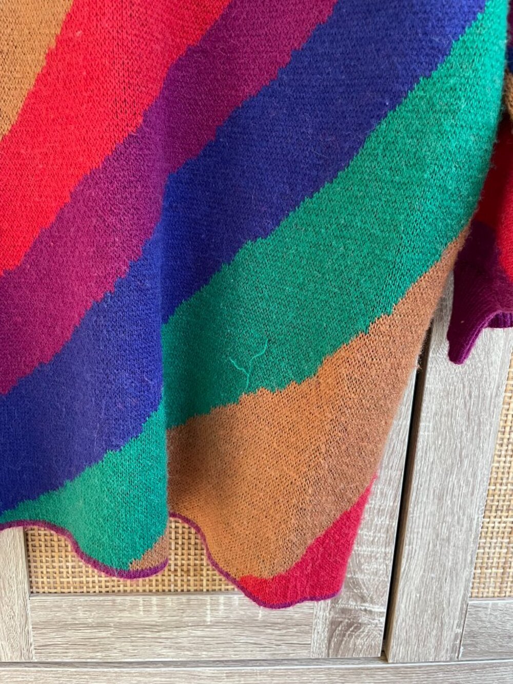 Rainbow Wild Hearts Sweater Dress - Picture 4 of 7